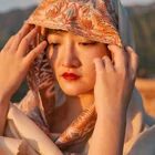 Shawl Stole Kashmir Scarf Shawl Hijab Stole Cashmere Solid Color Women Summer Winter Muslim Spring Style