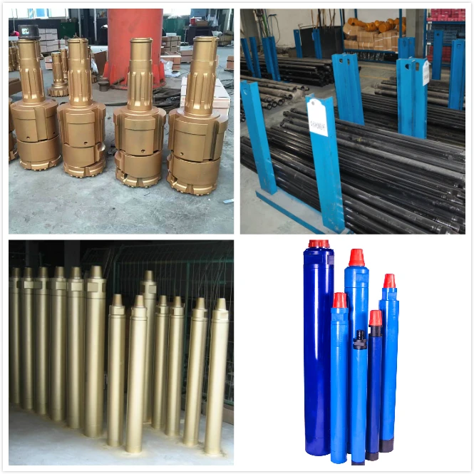 Kaishan Hot selling DTH bits Excentric bit casing Tube Hammer Type and Drill pipes