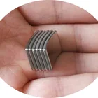 Arc permanent magnet industrial electromagnet used for speakers magnet and door magnetic screen big neodymium magnetic