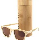 environmentally friendly sunglasses female bamboo wood polarized sunglasses unisex