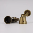 Iron stainless steel heavy duty caster wheels brass furniture caster wheels with cup