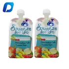Reusable plastic liquid spout pouch bags baby food packaging squeeze pouch