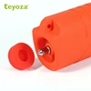 teyoza long distance mini rechargeable LED torch flashlight with power bank