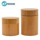 Glass Screw Glassglassglassglass Wooden Jar 4oz Airtight Glass Jar With Screw Wooden Lid For Cbd Package