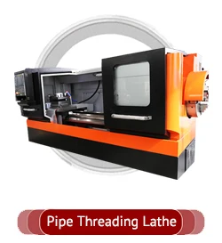 Precision Heavy Duty Pipe Threading Lathe_Flat Bed CNC Turning Centre Lathe Machine with GSK/FANUC/SIEMENS Controller