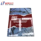 Perfect bind a4 a5 a6 novel book printing coloring hard cover