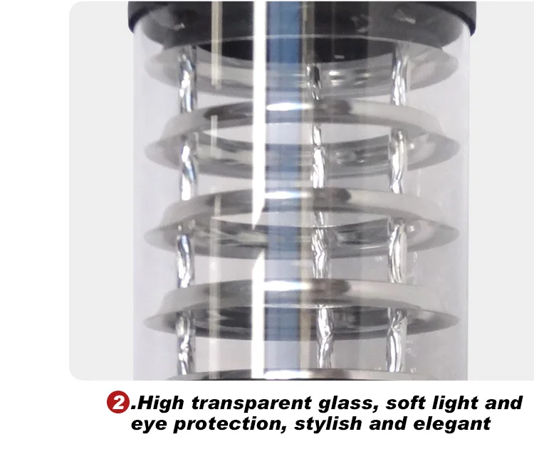 E27 Aluminum Modern Surface Mount Outdoor Landscape Garden Wall Lamp