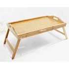 New Style Hand Make Bamboo Eco Friendly Foldable Bed Laptop Tray Breakfast Table