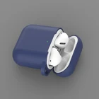 Hot seller custom soft silicone wireless earphone carrying case for Airpods