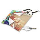 Free shipping custom print microfiber glasses cleaning cloth