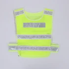 Custom Cheap Led Reflective Safety Vest Visibility Reflective Working Vest