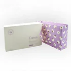 Double layers tissue packaging box drawer type cardboard box custom napkin box for advertising
