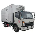 5 ton Howo Light Reefer Freezer Cold Box Truck for sale