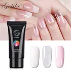 Uv/led private poly gel nails set nail gel polish nail extension