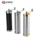 professional stainless steel conical burr manual commercial coffee grinder for sale