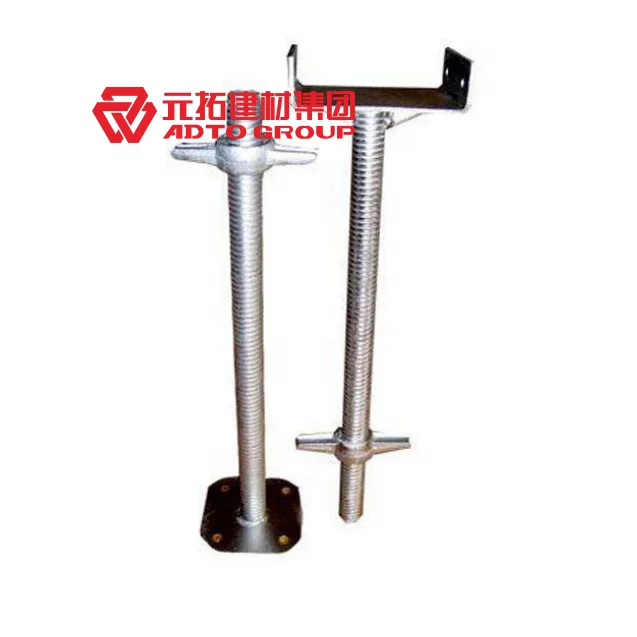 Q235 adjustable Galvanized pipe screw scaffolding Props jack base.png