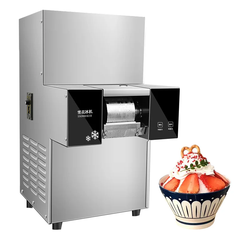 Air Cooled China Kakigori Bingsu Machines Ice Making Machine Bingsu For