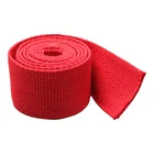 Perfect Quality Custom Color High Density Plain Weave Pure Cotton Webbing Strap