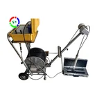 360 degree rotative camera 90 mm diameter deep well inspection downhole video camera