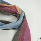 Luxury crochet cashmere oversized scarf shawl woman