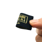 Factory Custom Gold Clothing Woven Labels