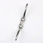 Marine Boat Line Deck Cleat Rope Tie Stainless Steel 316 Hardware Accessories Yacht Flag Anchor 4" and 6"