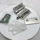 Door Hinge Stainless Steel Arc Wall to Glass Shower Door Hinge Frame Door Shower Hinge Glass