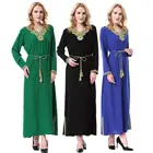 Wholesale Details Islamic Muslim Arabic Abaya Baju Kurung Black Abaya Plus size for Prayer Abaya Clothes