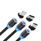 3 In 1 Samsung Wholesale 3 In 1 Magnetic Charging Data Cable For IPhone Samsung Type-C Micro USB CABLE