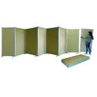 Office Glass Mobile Partition Mobile Office Glass Low Partition Manufacturer Transparent Partition Walls