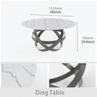 Room Table Modern Dining Room Furniture Luxury Marble Table Dining Modern Round