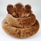 Eco-Friendly Paw Dog Bed Wholesale Paw Large Shape Dog Bed