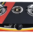 3 Burner 3 Burner Glass Top Gas Stove