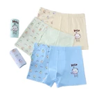 Cotton Teen Boy Underwear Breathable Kid Underwear Boy Cotton Cartoon 100% Cotton Boy Underwear Model
