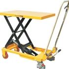 Lift Table One-Stop Service 150kg Hand Hydraulic Lifter Manual Scissor Trolley