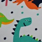 Cotton 95/5 Custom Digital Printing Lycra Cotton Jersey Knit Fabric CT114