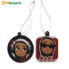 Wholesale cheap custom various hanging scents auto paper car air fresheners