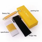 Face Hot Seller Best Private Label High Quality Anti Aging Face Lift Electric Vibration T Shape 24k Golden Beauty Bar