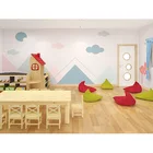 Cabinet Montessori Preschool Wood Furniture Storage Cabinet Children Furniture Sets For Sale