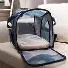 Airline Approved Foldable Breathable Soft Sided Pet Carrier Travel Bag For Outdoor