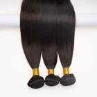 Virgin Hair Extension Virgin Straight Silky Hair Weave Hair Weft Human Hair Extension