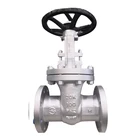 Workable KS cast steel 20K gate valve metal seated for gas water oil