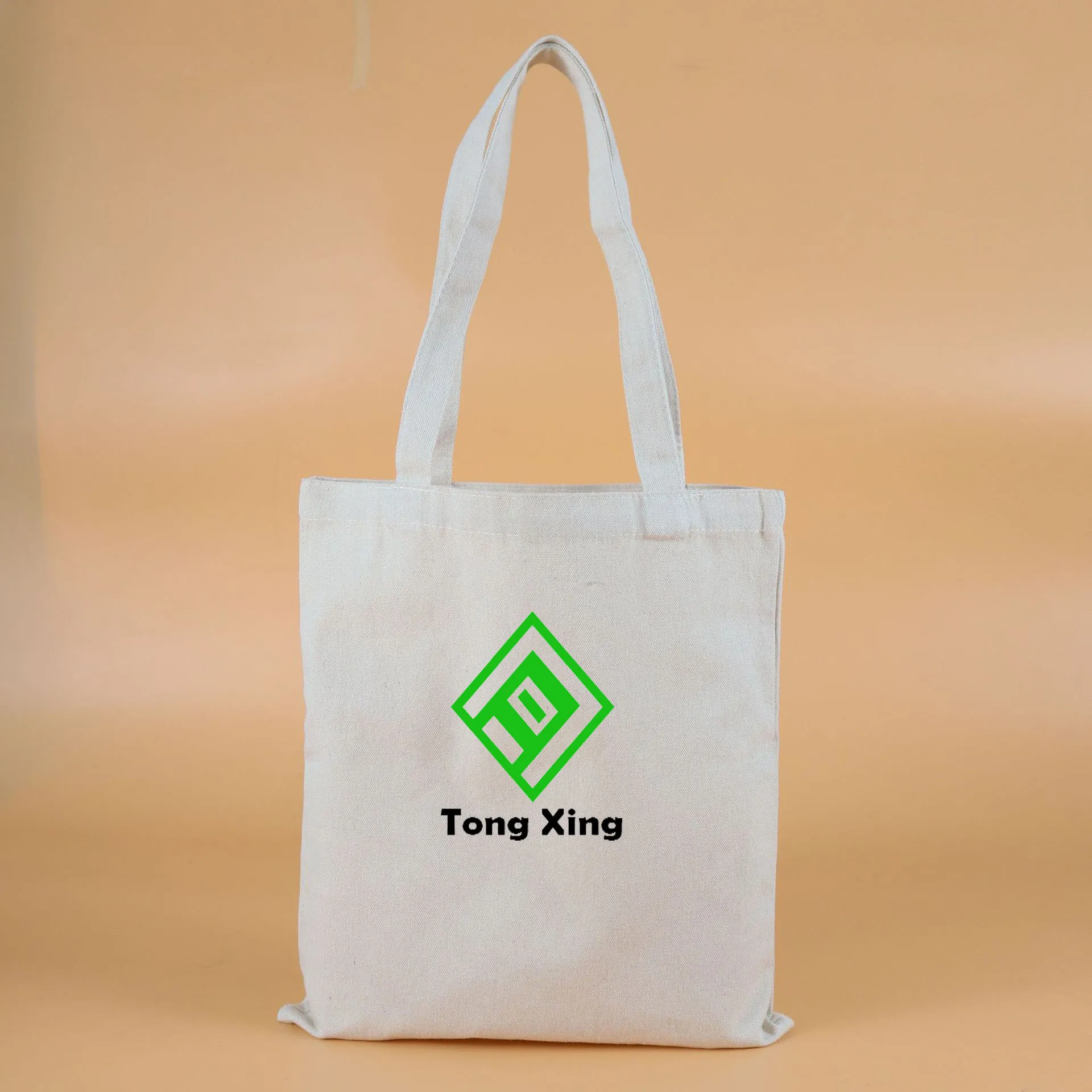 fashionable & durable tote shopping bag canvas bag custom logo
