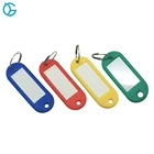 Cugle Wholesale Floating Motel Hotel Customized Plastic Name Tag Key Chain