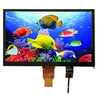Lcd Panel Lcd 10 Inch Tft With Capacitive Touch Panel 1024X600 TN Type Tft Lcd Touch Display Panel With LVDS Interface