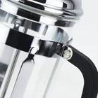 350ml Glass Cold Brew French Press Mini Coffee Maker with Stainless Steel Filter Mesh Barista Tools