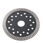 115Mm Hot Press Turbo Diamond Saw Blade For Cutting Porcelain