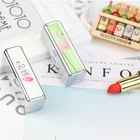 Custom Promotional Small Lipstick Mirror Box Makeup Mirror Mini Compact Metal Pocket Cosmetic Mirror