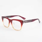 Titanium Eyeglasses With Square Frames Acetate Optical Frames Ready Stock