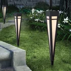 European-style Grass Flat Waterproof Outdoor Garden Path Landscape Rattan Stand Lamp